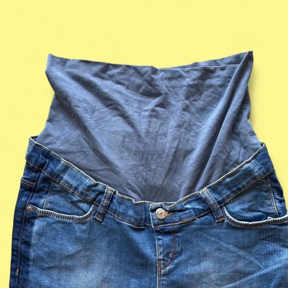 Maternity Esprit  Blue Jean Shorts Casual Style